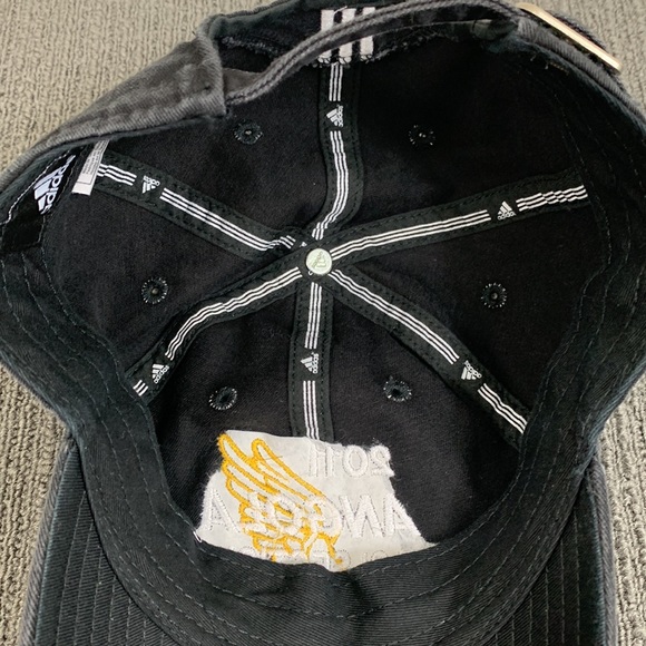 2011 Angola Girls' Sectional Adidas Baseball Hat Womens OSFA Black Strapback Cap - Picture 11 of 13